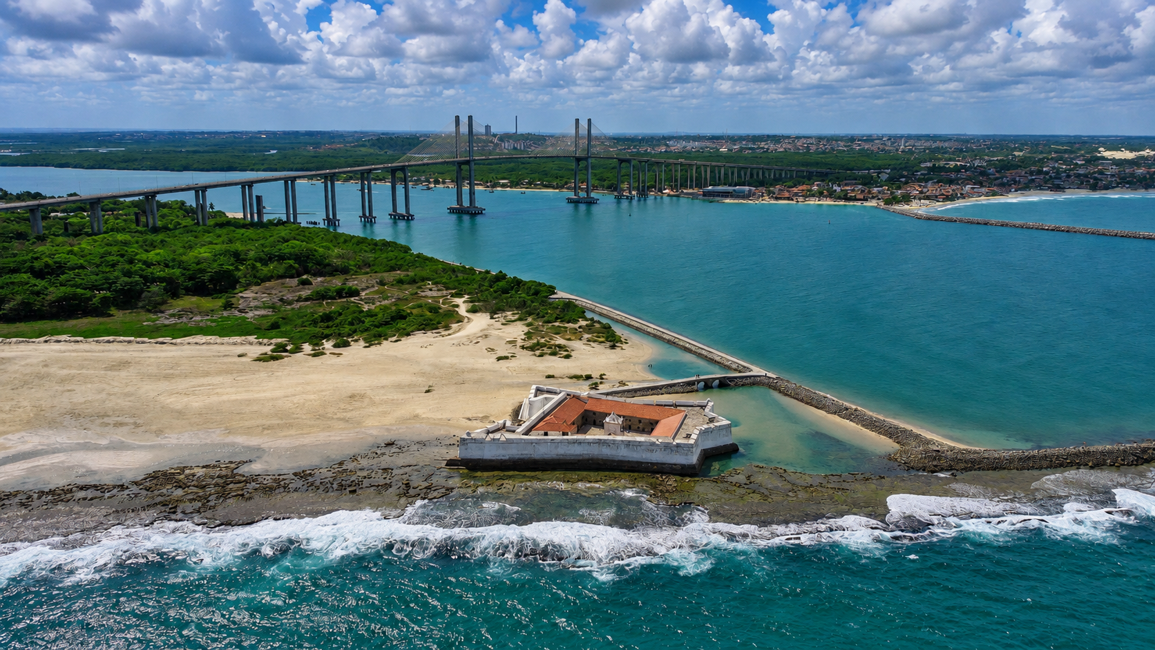 City tour em Natal — Forte dos Reis Magos e orla